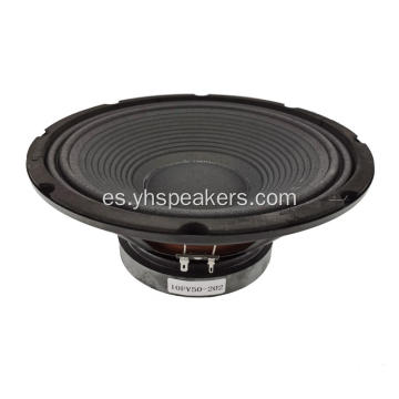 Canasta de metal de 10 pulgadas Pro Woofer de audio